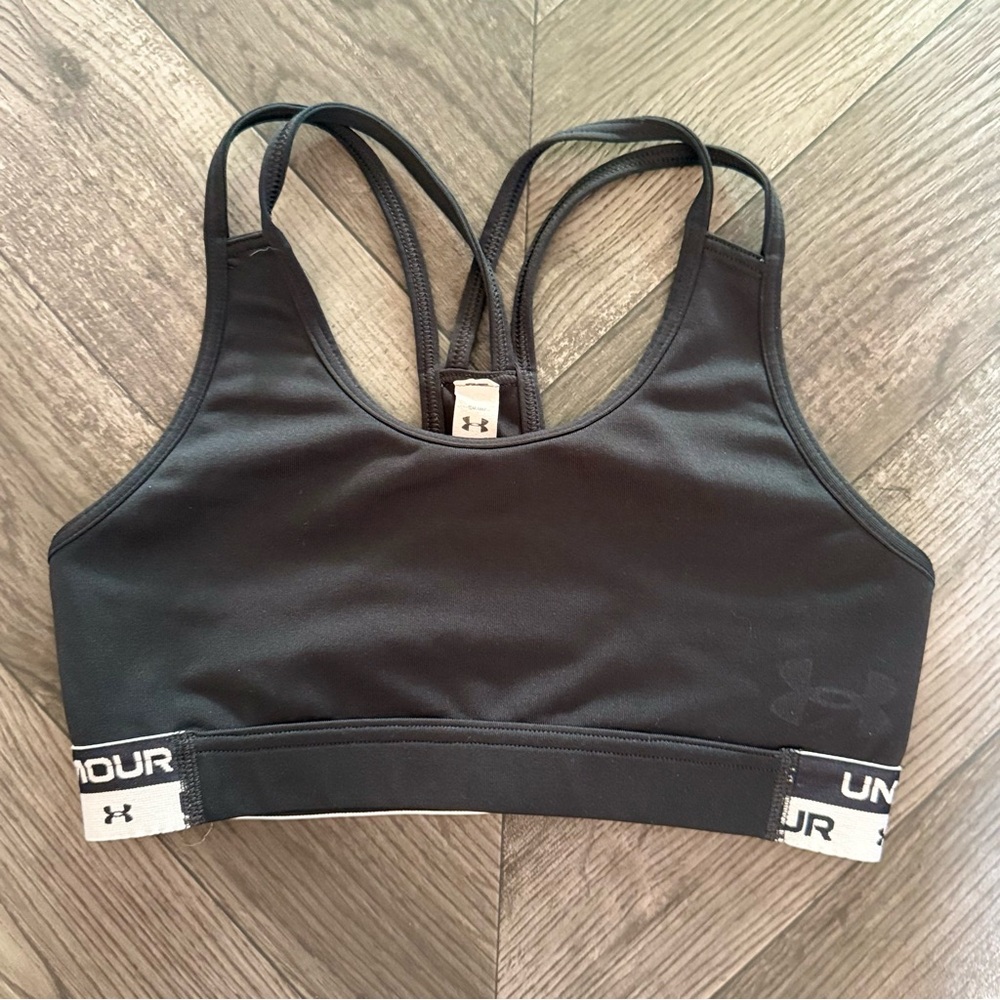 Under Armour Black Racerback Sports Bra